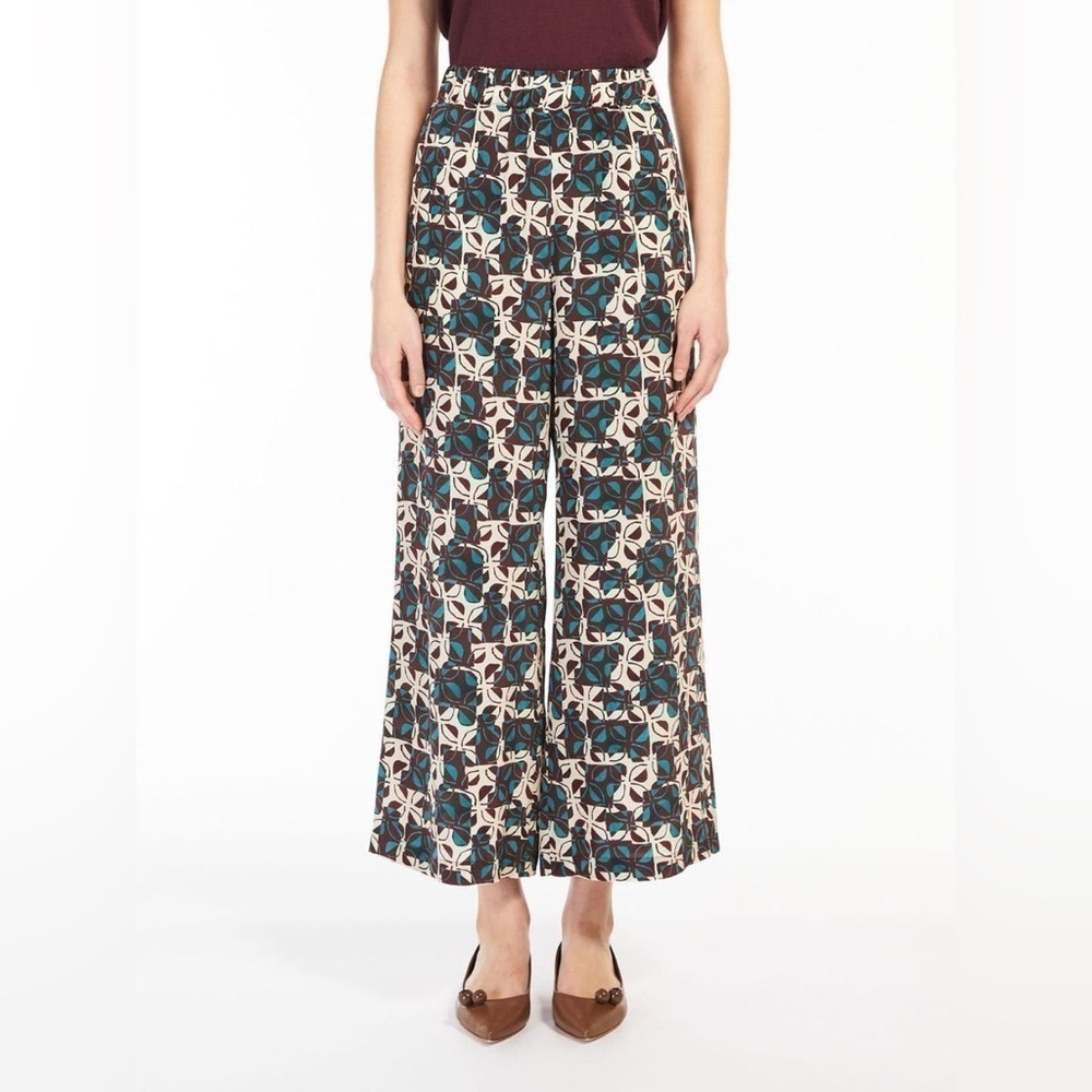 MaxMara Weekend Eusebio Long Trouser Pants Purple